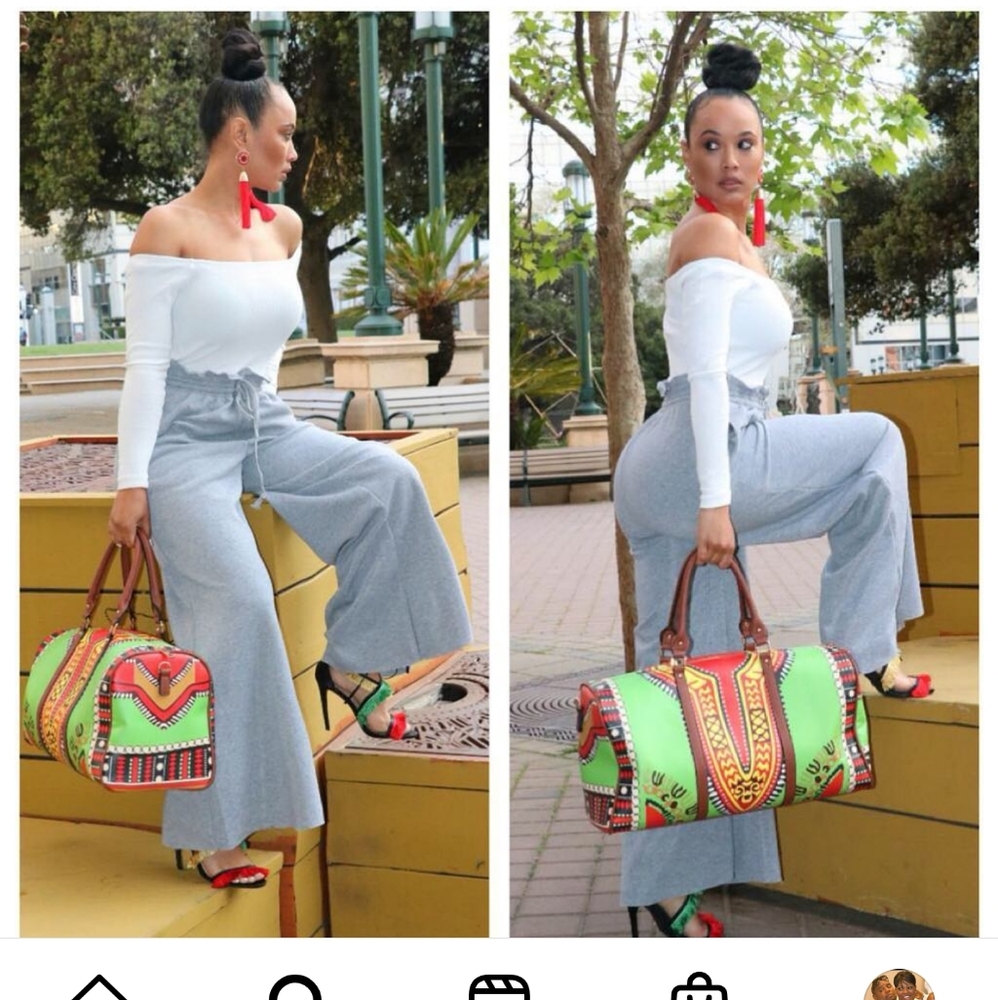 Wide leg jumpsuit